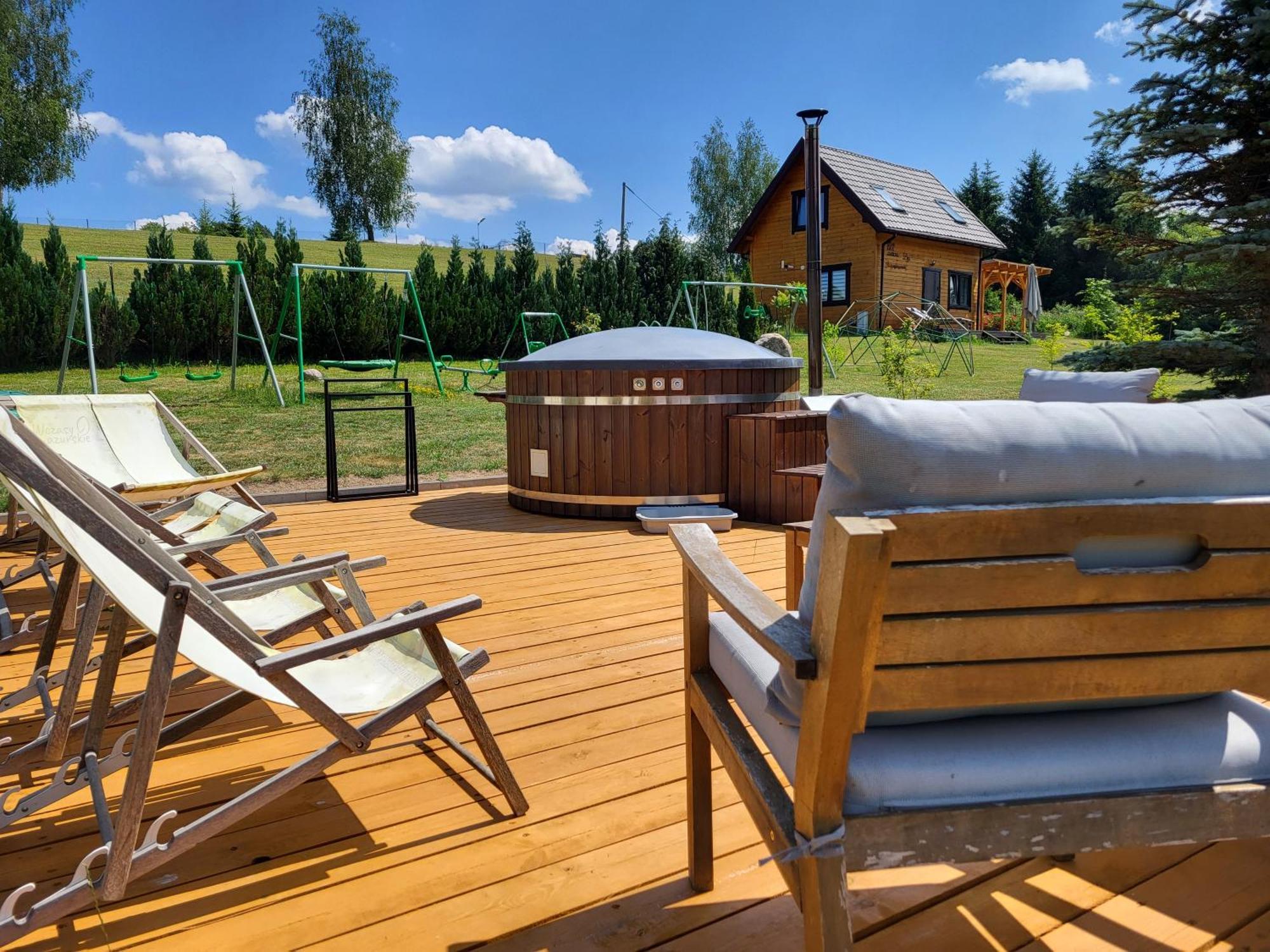 Wczasy Mazurskie - Domek Caloroczny Bez Mazury Moldzie Buitenkant foto